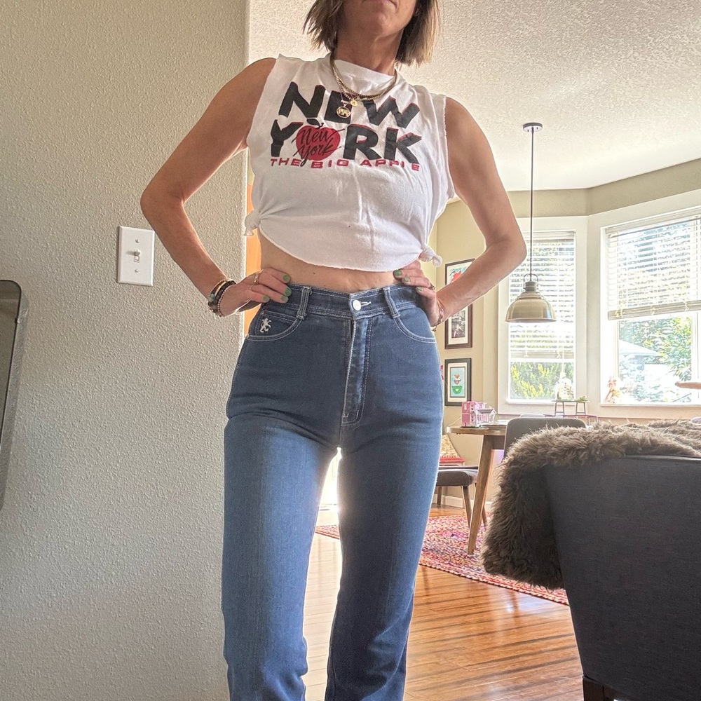 Vintage high-rise jeans